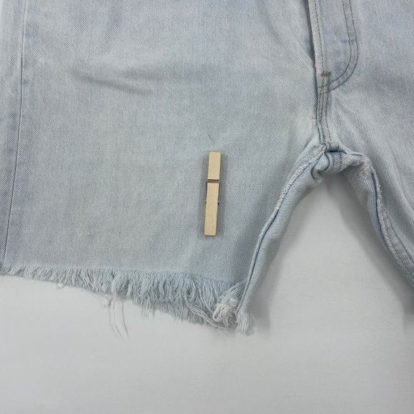 Mens Levi's 501 Button Fly High Rise Shorts - Picture 14 of 14